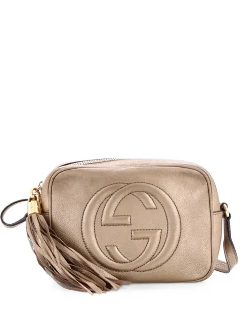 Gucci Pre-Owned Soho Disco Leather Small crossbody bag Gold CTVFP6KJ0S2MJ84R