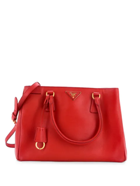 Prada Pre-Owned Gardener's Saffiano Leather Medium tote bag Red X1993T21K1XG9VVQ