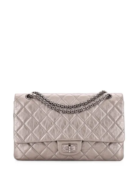 CHANEL Pre-Owned Reissue 2.55 Flap Bag Quilted Aged Calfskin 227 shoulder bag Metallic VW4RMDXHEEUM1TW3