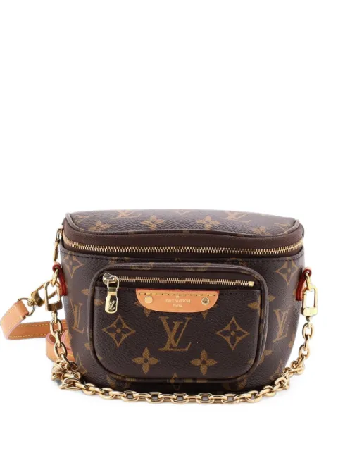 Louis Vuitton Pre-Owned Bum Bag Monogram Canvas Mini belt bag Brown 8P8B8BYKP4AQOAWC
