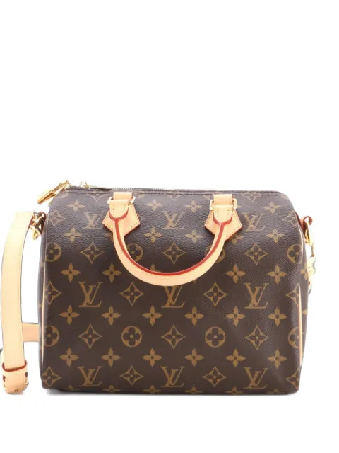 Louis Vuitton Pre-Owned Speedy Bandouliere Bag Monogram Canvas 25 satchel Brown KVJMK9FQ8OKA3ABO