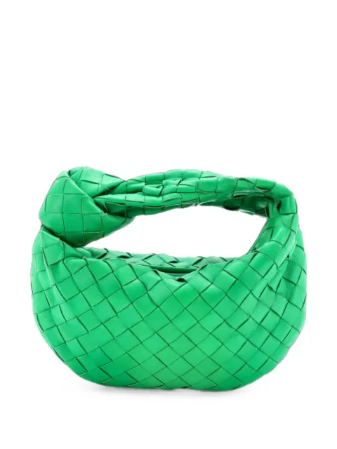 Bottega Veneta Pre-Owned BV Jodie Intrecciato Nappa Mini hobo bag Green 5I3TAH4L6IEP7MTZ