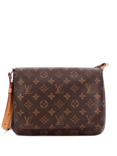 Louis Vuitton Pre-Owned Musette Tango Handbag Monogram Canvas shoulder bag Brown 5U9GCRCLSLUDRSAU