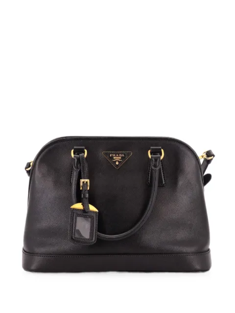 Prada Pre-Owned Open Promenade Bag Saffiano Leather Medium tote bag Black 5W630U0Q40399O5I
