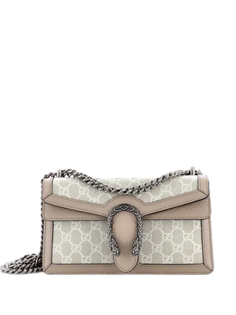 Gucci Pre-Owned Dionysus Bag GG Coated Canvas with Leather Small shoulder bag Neutrals 43PHD09L8GMLBQ6U