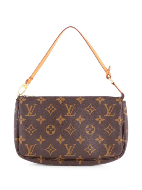 Louis Vuitton Pre-Owned Pochette Accessoires Monogram Canvas clutch bag Brown 1VXDL6BED843114Z