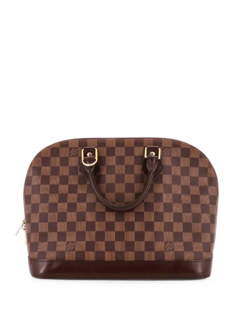 Louis Vuitton Pre-Owned Vintage Alma Handbag Damier PM satchel Brown 4MP86HVSCA3V90YQ