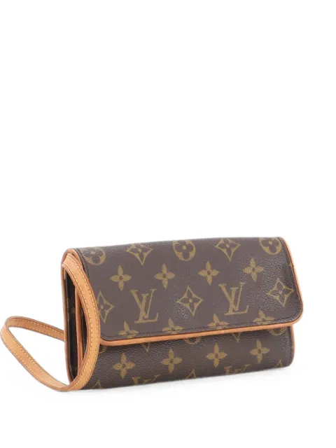 Louis Vuitton Pre-Owned Twin Handbag Monogram Canvas PM crossbody bag Brown 0OAHZZ9TMI6KVQMG