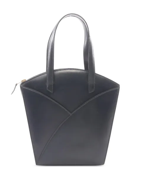 Hermès Pre-Owned 1994 Box Calf Cokers tote bag Blue 3BWW27LEU0RXJRWQ