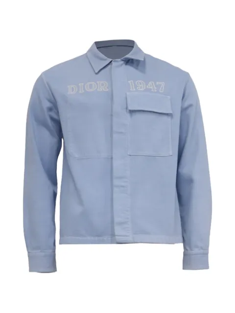 Christian Dior Pre-Owned Dior 1947 denim jacket Blue RFCPUUSCL787202M