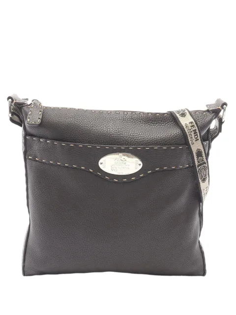 Fendi Pre-Owned 2000-2010 Selleria crossbody bag Brown FB0F4KIFGXK2ESBU