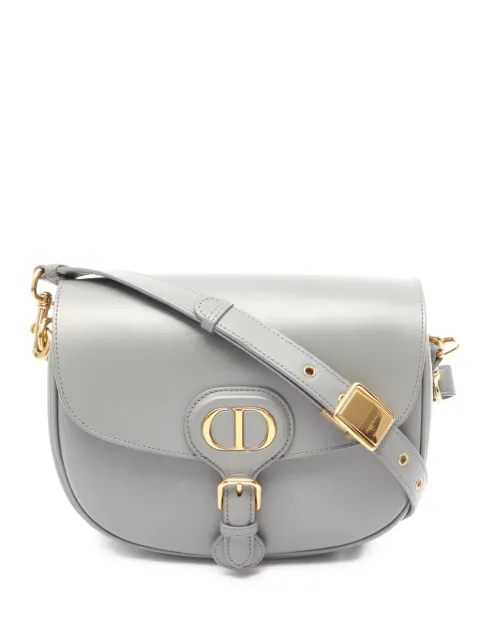 Christian Dior Pre-Owned 2020-2026 Medium Leather Bobby crossbody bag Grey 0X4NXPTXBNJJ895N