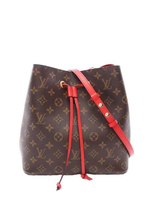 Louis Vuitton Pre-Owned 2019 Monogram Neonoe MM bucket bag Brown ZIPLPECYXQ9ANSWU