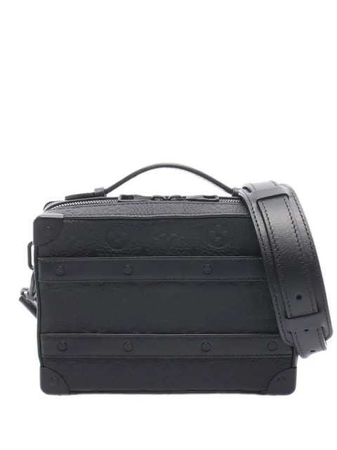 Louis Vuitton Pre-Owned 2020-2026 Monogram Taurillon Handle Soft Trunk satchel Black H1LFCU9M1NK35RYR