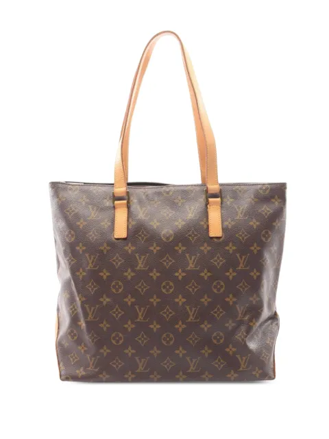 Louis Vuitton Pre-Owned 2002 Monogram Cabas Mezzo tote bag Brown 8L1R7X1U8CPZPJLR