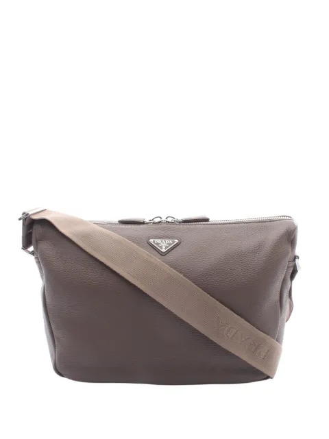 Prada Pre-Owned 2013-2026 Vitello Daino crossbody bag Neutrals ONW9O09GLKZHMGGH