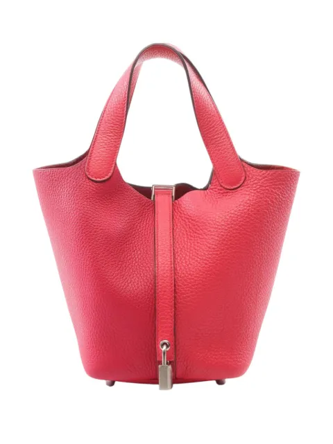 Hermès Pre-Owned 2020 Clemence Picotin Lock 18 handbag Pink EW0X7PM0L6IUQ5TY