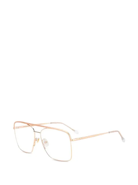 Isabel Marant Eyewear square-frame glasses Gold IM0127