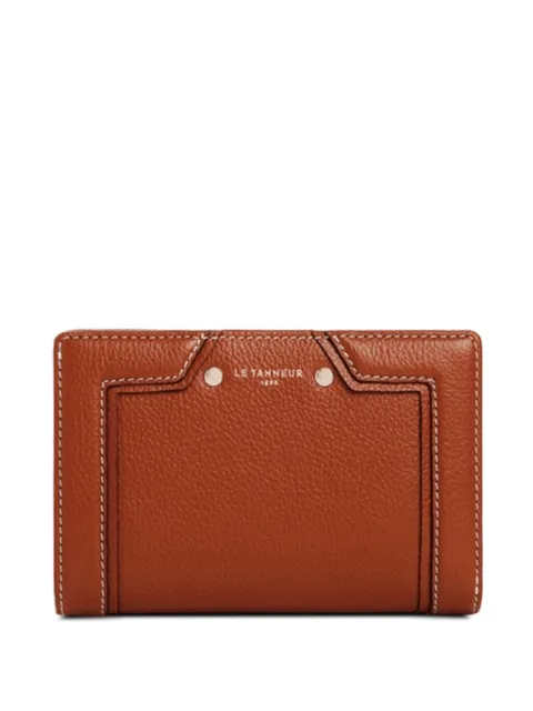 Le Tanneur grained leather wallet Brown TNGI3301