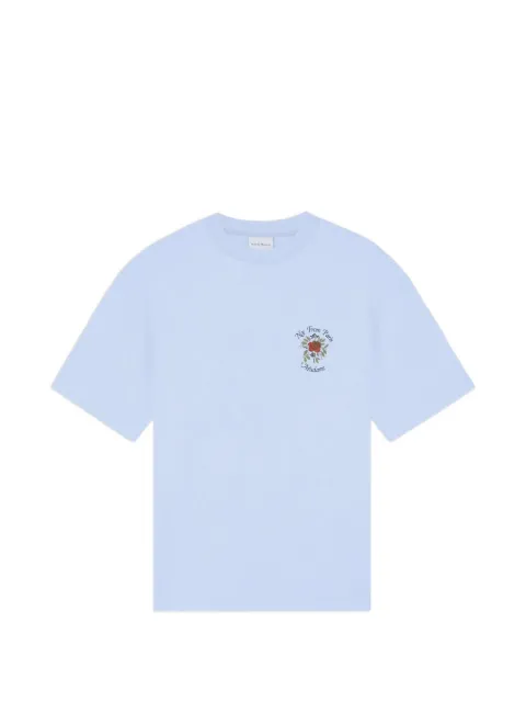 Drôle De Monsieur Not From Paris Madame T-shirt Blue SS26JTS210
