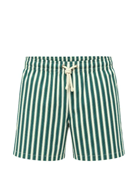 GASSA D AMANTE Alassio striped swim shorts Green ALASSIO