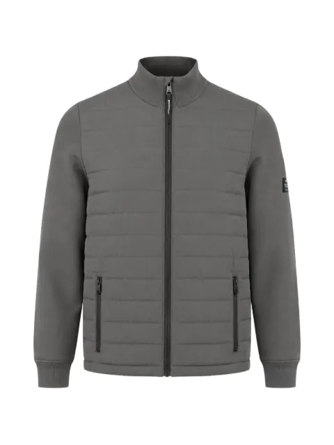 Ecoalf Meru quilted-panel track jacket Grey GAHYMERU00401W25424