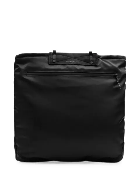 Topologie Helmet logo-print bag Black TPWBAHMBBLK33