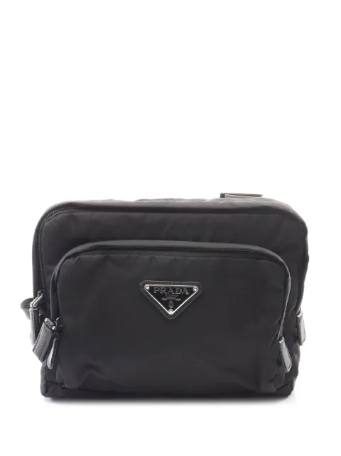 Prada Pre-Owned 2013-2026 Tessuto Harness backpack Black L4W3VYAI3Q34NLHO
