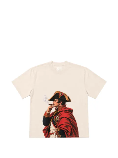 Melt graphic-print T-shirt Neutrals MS5440