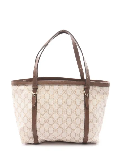 Gucci Pre-Owned 2000-2015 GG Supreme Nice tote bag Neutrals 8C52A4TBMZAGY6Z7