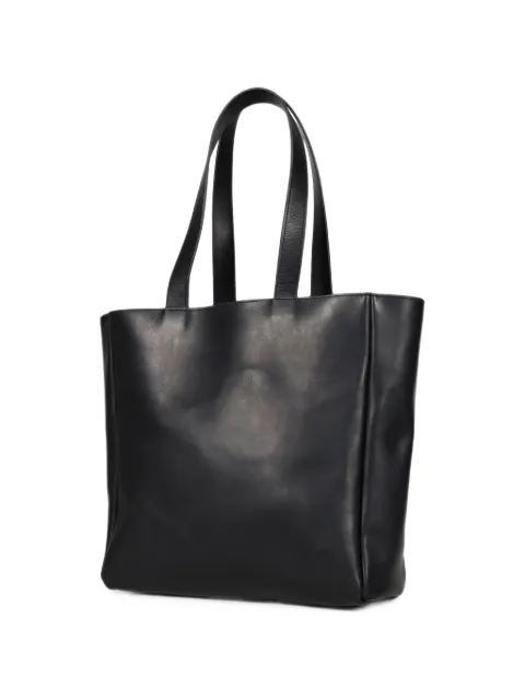 T.A.S leather tote bag Black BAG139GBLK