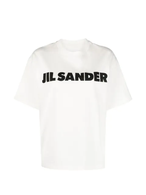 Jil Sander logo-print T-shirt White J02GC0001J4514