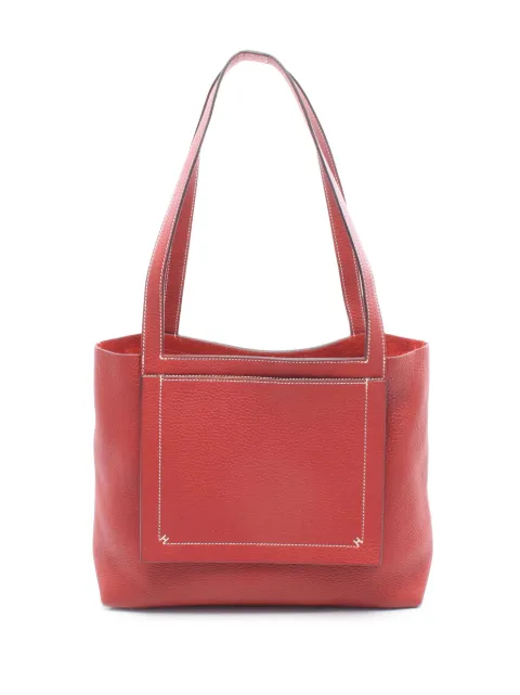 Hermès Pre-Owned 2021 Clemence Cabasellier 31 tote bag Red POHQJWCA8BSRFRNR