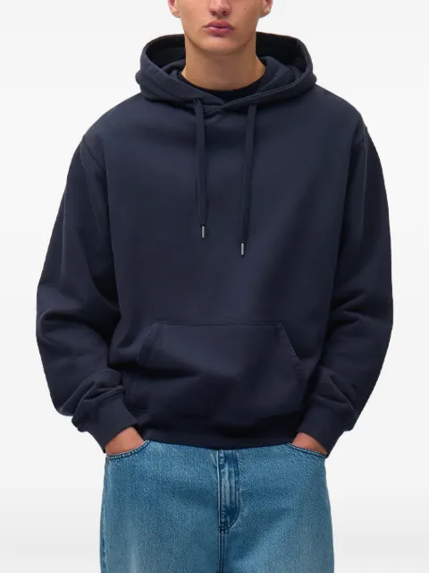 Arte Antwerp graphic-print drawstring hoodie Blue SS26144H