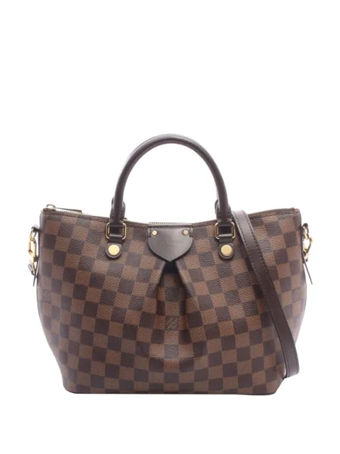 Louis Vuitton Pre-Owned 2016 Damier Ebene Siena PM satchel Brown 3YN5F3GBOSTMXXJF