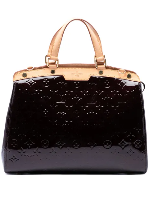 Louis Vuitton Pre-Owned 2000-2020 Monogram Vernis Brea GM satchel Purple ZCMPE9A10E4O2YB1