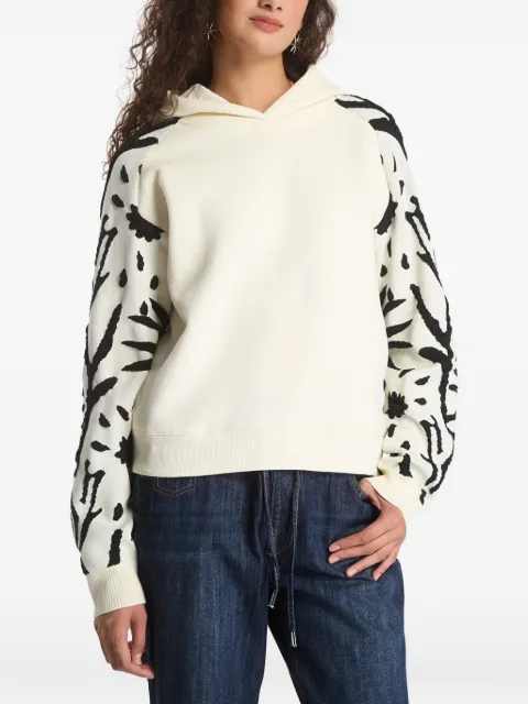 Desigual graphic-print hoodie Neutrals 26WWSK041000