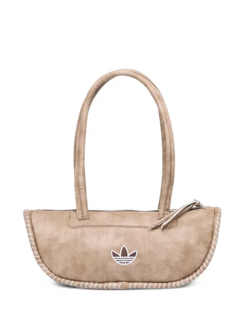 adidas Extended Bowling Trefoil-logo tote bag Neutrals KS4135