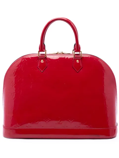 Louis Vuitton Pre-Owned 2013 Monogram Vernis Alma GM handbag Pink JM8Y9HQIU9KBBL76