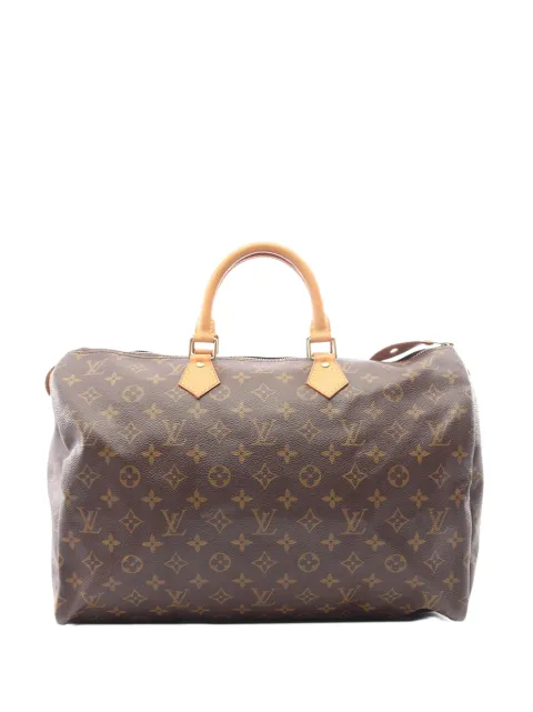 Louis Vuitton Pre-Owned 2002 Monogram Speedy 40 boston bag Brown IF1NJ2T23KSE17HV