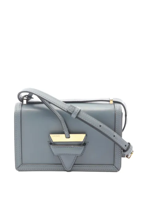 Loewe Pre-Owned 2015-2026 Small Leather Barcelona crossbody bag Blue O527ALZ0WUQDJ849