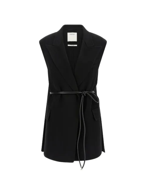 Sportmax SpxRapido sleeveless blazer Black 2622276011