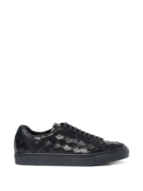 Scarosso Ugo hand-woven sneakers Black UGOSNEABLWCALF