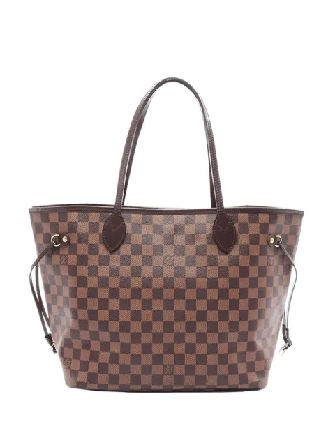 Louis Vuitton Pre-Owned 2015 Damier Ebene Neverfull MM tote bag Brown T1V09OGBRJ0AYQGK