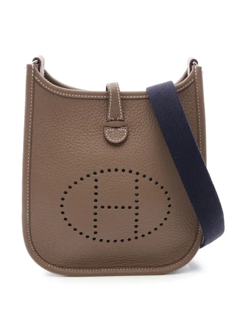 Hermès Pre-Owned 2025 Clemence Evelyne 16 Amazone crossbody bag Brown 5C5OGA1IOCKEBEYI