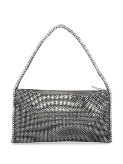 Benedetta Bruzziches Your Best Friend crystal-embellished shoulder bag Grey 016180