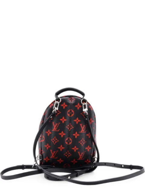Louis Vuitton Pre-Owned Palm Springs Limited Edition Monogram Infrarouge Mini backpack Black K5WCT6CPAXANNPZ9