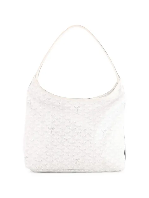 Goyard Pre-Owned Boheme Coated Canvas hobo bag White GHT3ZTQ8SE0ODTS6