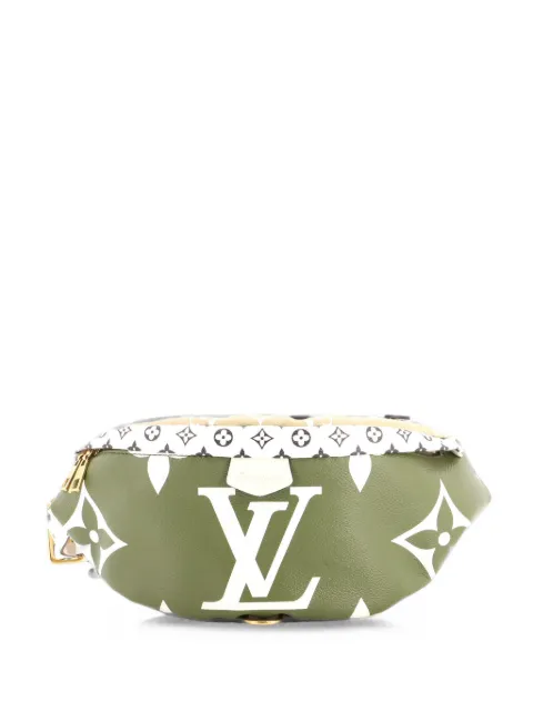 Louis Vuitton Pre-Owned Bum Bag Limited Edition Colored Monogram Giant belt bag Green IJ0RUDVM85KDD3AL