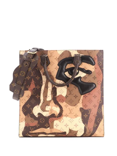 Louis Vuitton Pre-Owned x Kid Super Sac Plat NV Limited Edition Patchwork Printed Camouflage Monogram Canvas tote bag Brown J7QJJFSLE1YKPUGJ